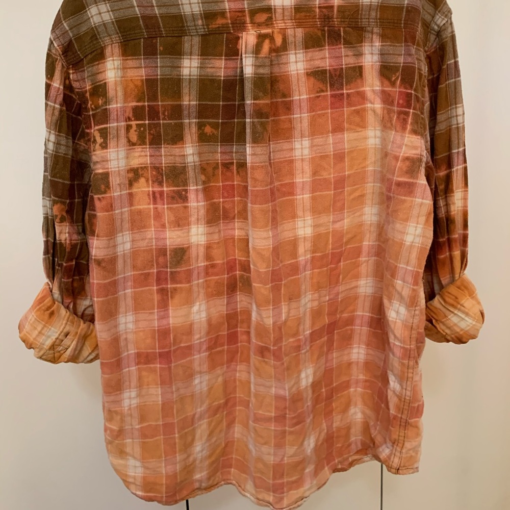 Hand Bleached Flannel